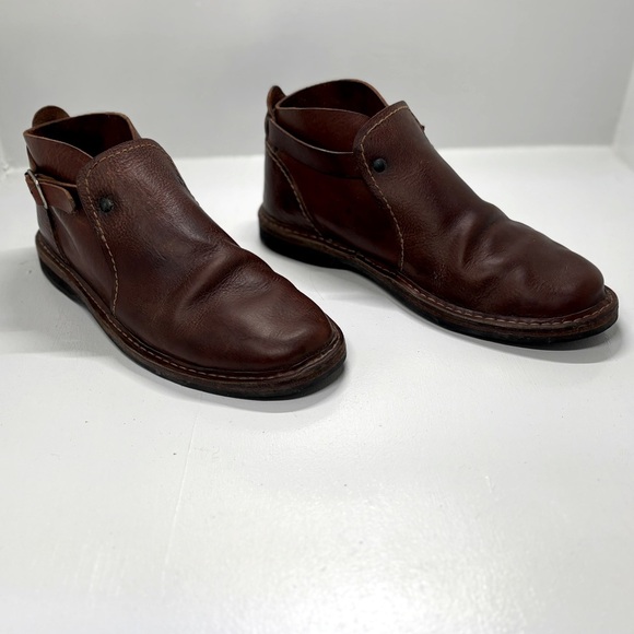 Men's handmade Argentinian Brown Leather boots size 10.5 - Picture 2 of 7